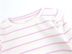 Name It jet stream/pastel lavender stribet top